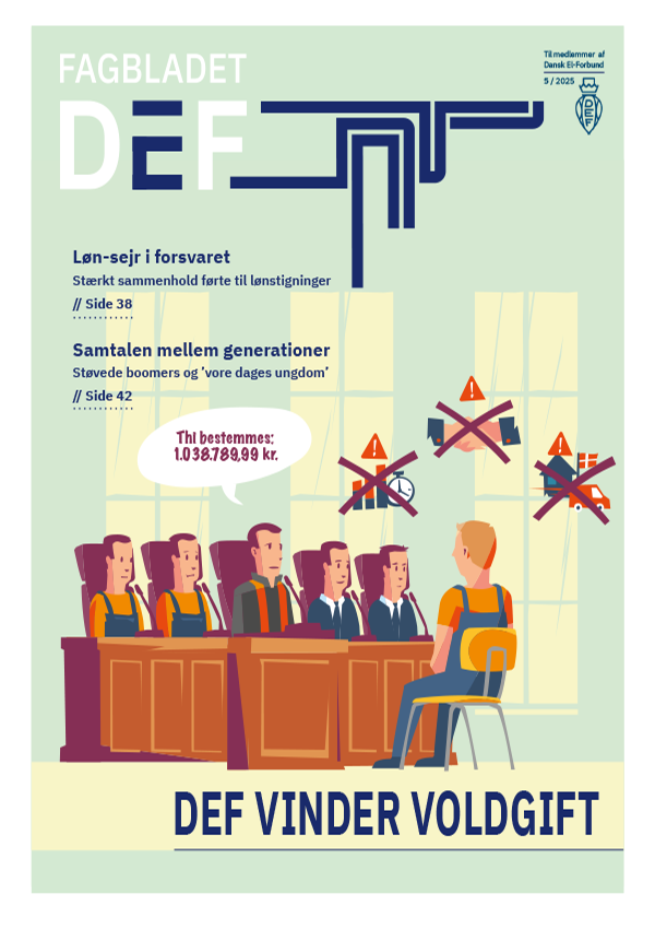 Front cover of Elektrikeren magazine from October 2025.