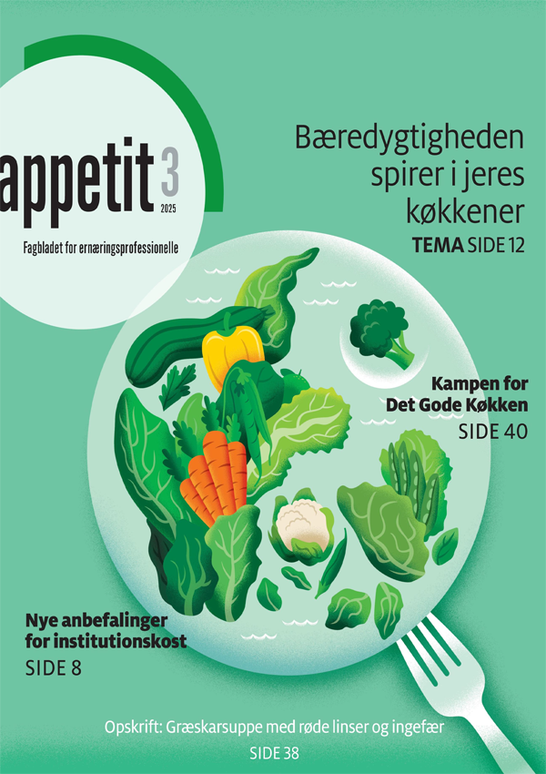 Front cover of Appetit magazine from September 2025.