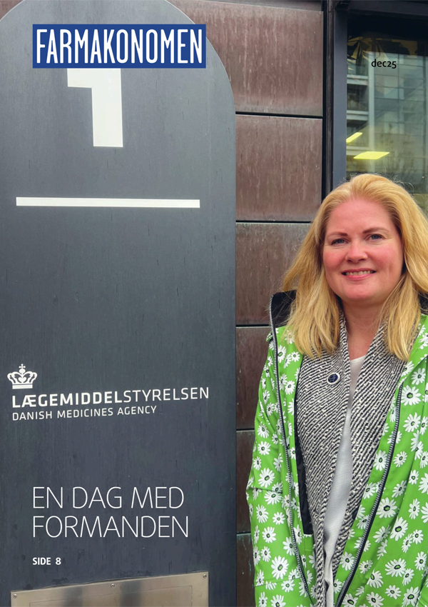 Front cover of Farmakonomen magazine from December 2025.