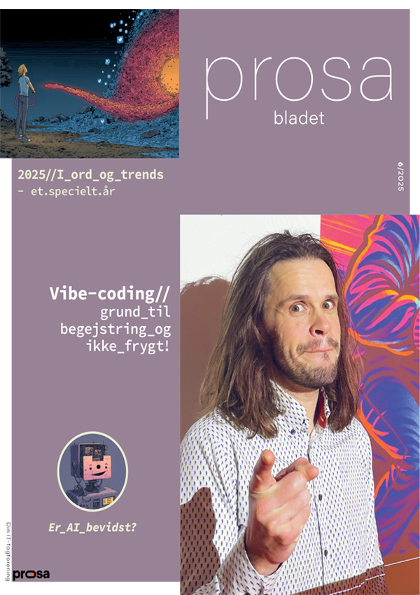 Front cover of Prosa magazine from December 2025.