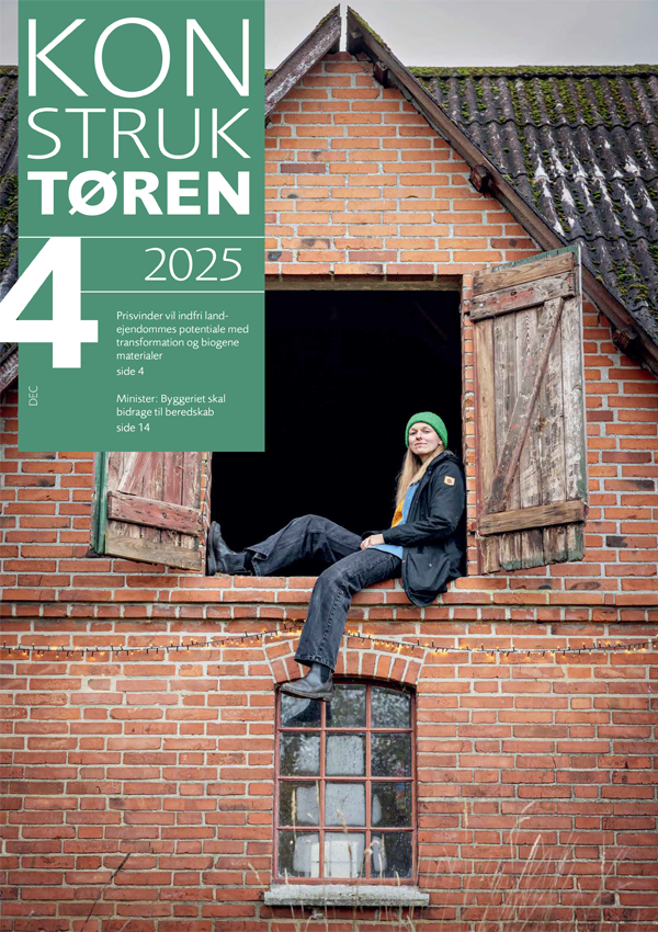Front cover of Konstruktøren magazine from December 2025.